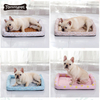 الصين لطيف الحديثة مربع مصمم قماش بارد رخيصة Cama مستلزمات الحيوانات الأليفة سرير الكلب لفصل الصيف