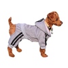 "متوفر Sport Four Feet Waterproof Cotton Jean PE Coolmax موجزة العرقية الحيوانات الأليفة هوديي الكلب الملابس لفصل الشتاء والخريف"