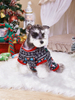 جرو الزي سترة الملابس القطنية الإمدادات الأزياء الفاخرة عيد الميلاد الحيوانات الأليفة تي شيرت ملابس الكلب