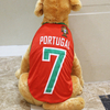 5xl 6xl 7xl الصين بالجملة الحيوانات الأليفة كرة السلة الرياضة المنتخب الوطني كأس العالم مصمم ملابس كلب كبير كبير