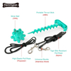 Amazon بالجملة Stake Stake Elasticity Chain Natural Rubber Spike Ball كلب مضغ لعبة للتخييم الفناء الخلفي