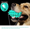 عالية الجودة المطاط الحيوانات الأليفة كرات خشنة الأسنان طحن واحدة الالتصاق مضغ الكلب اللعب