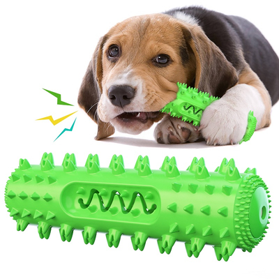 Amazon Best Seller TPR تنظيف الأسنان مسنن قضيب المولي فرشاة أسنان الكلب مضغ صار لعبة الكلب الأليف