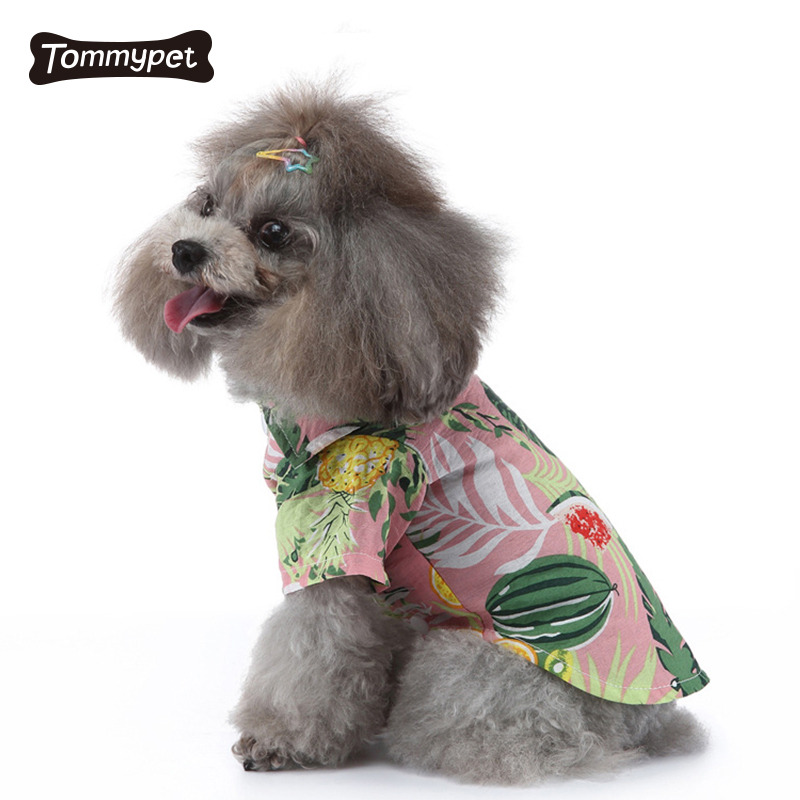 الجملة روبا بارا بيروس مصمم الملابس القط تي شيرت الصيف الكلب الملابس للكلب